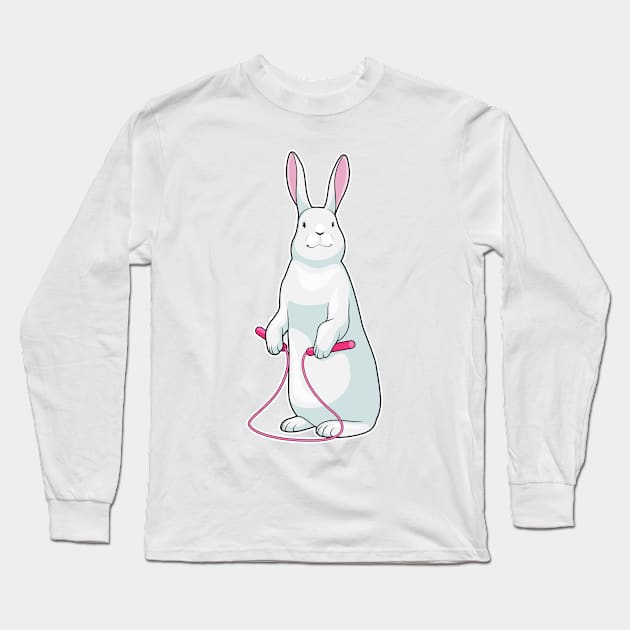 Rabbit Fitness Sports Long Sleeve T-Shirt by Markus Schnabel